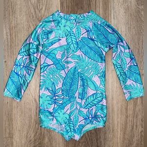 Cat and Jack One Piece Swimsuit in Tropical Print - 2T